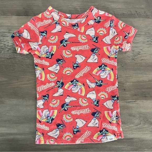 BABY Gap Disney Mulan Graphic Print Tshirt - Picture 1 of 5